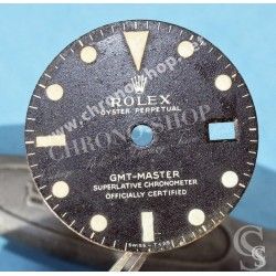 Rolex Rare Exotic Vintage 60's Watch Dial Long E Mark I GMT Master 1675 Tropical Long E Brown, Chocolate