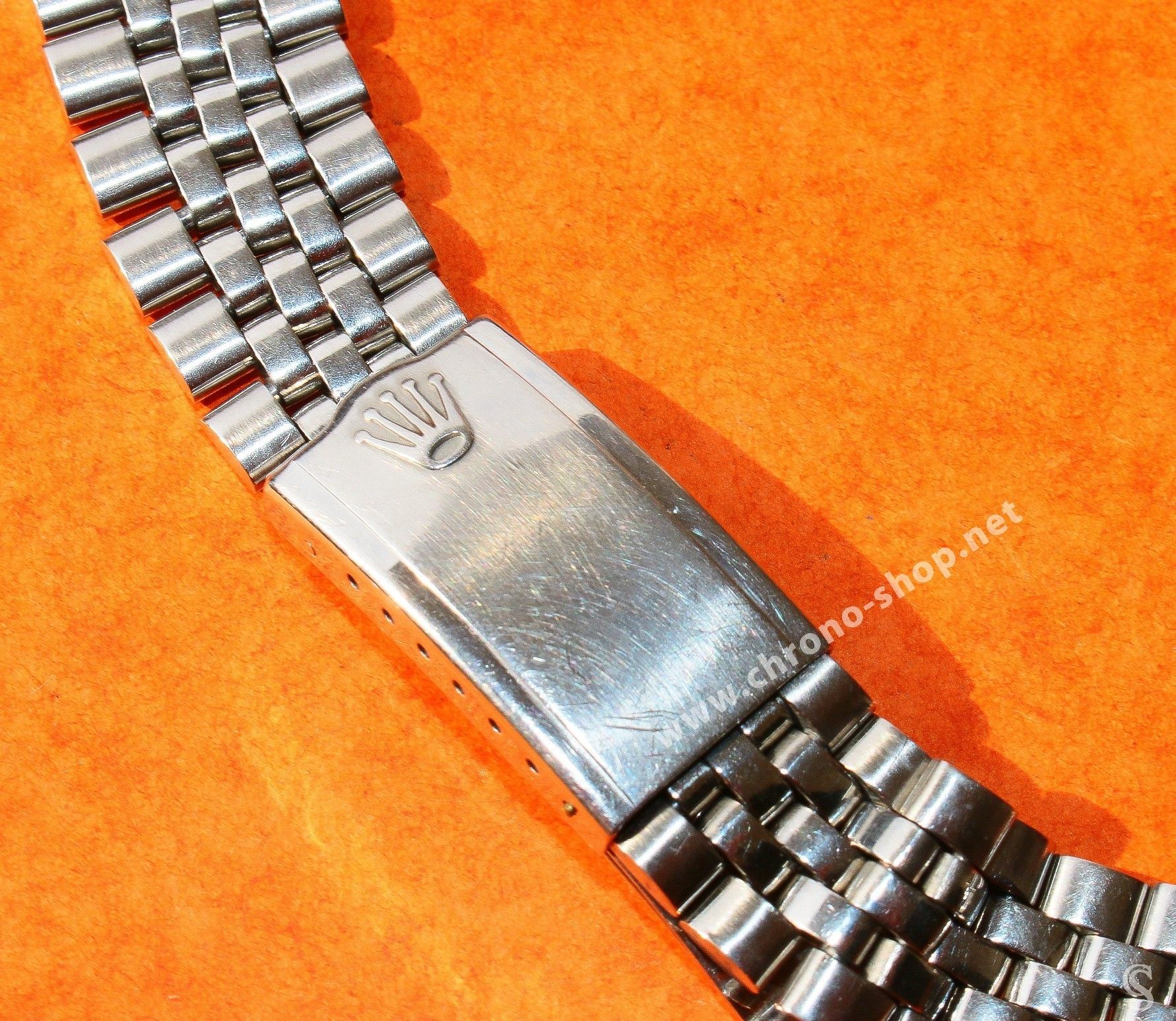 Rolex Rare Collectible Jubilee Ssteel Bracelet 20mm JOSKES Hecho En ...