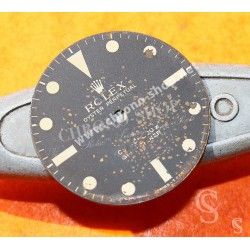 ♛♛ Vintage & Rare 1972 Authentique Cadran Tropical Montres anciennes Rolex 5513 Submariner Feets first mat tritium ♛♛