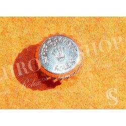 Rolex Vintage remontoir, couronne acier 6mm SUPER + OYSTER ROLEX montres de collection 60's ref 6105, 6022, 6084