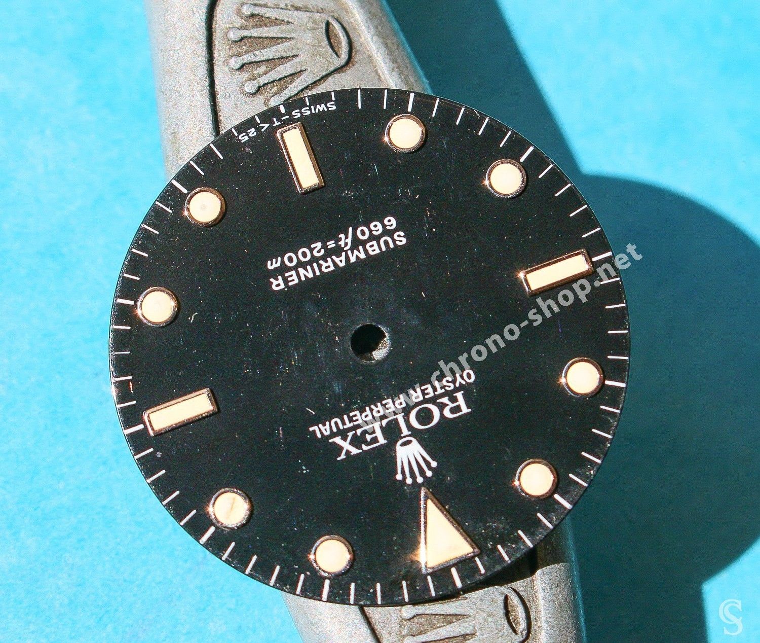 Superbe Cadran Rolex 5513 Tritium Submariner SPYDER, BICCHIERINI, SPIDER, spiderweb, 1984 Calibre automatique 1520, 1530
