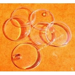 LOT VERRES PLEXIGLAS HESALITE TROPICS & CYCLOPES DIVERS POUR MONTRES VINTAGES HORLOGERIE ACCESSOIRES FOURNITURES