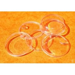 LOT VERRES PLEXIGLAS HESALITE TROPICS & CYCLOPES DIVERS POUR MONTRES VINTAGES HORLOGERIE ACCESSOIRES FOURNITURES