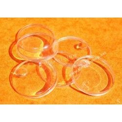 LOT VERRES PLEXIGLAS HESALITE TROPICS & CYCLOPES DIVERS POUR MONTRES VINTAGES HORLOGERIE ACCESSOIRES FOURNITURES