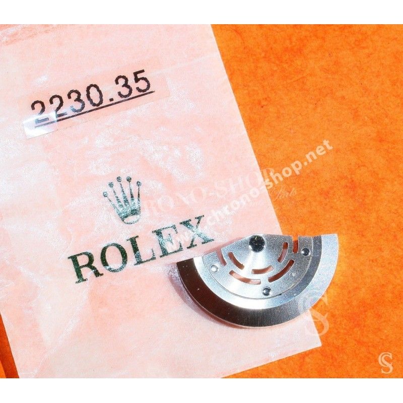 ROLEX ROTOR, BALANCIER, MASSE OSCILLANTE MOUVEMENT AUTOMATIQUE MONTRES LADIES 2135, 2235, 2230, 2130 Ref 4474