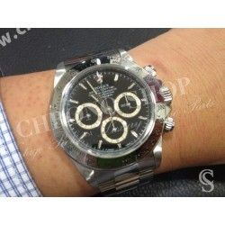 ★ Rolex Aiguilles Occasion Or blanc Tritium montres Rolex Cosmograph Daytona 16520 Cal Zenith 4030★