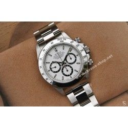 ★ Rolex Aiguilles Occasion Or blanc Tritium montres Rolex Cosmograph Daytona 16520 Cal Zenith 4030★