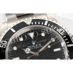 Rolex Submariner date watches 14060, 14060M bezel Black Insert Inlay Luminova dot for sale