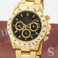 Rolex Authentiques poussoirs or jaune Mark III montres Rolex Cosmograph Daytona 16528, 16523, 116528, 116523 6263, 6265