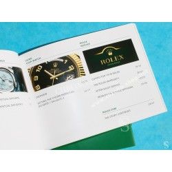 Rolex Authentique mini coffret Livret Montres Rolex Day-Date II Carte Livret Entretien Garantie