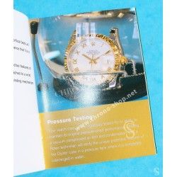 Original discontinued Rolex USA Factory Service Booklet Rolex Manual DALLAS, NEW YORK, BEVERLY HILLS