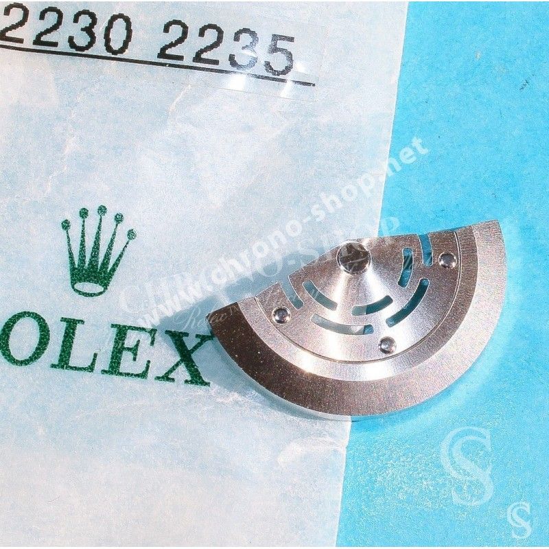 Rolex NEW OEM Part oscillating weigh caliber 2235, 2230 Lady's QUICK SET watch movement for sale