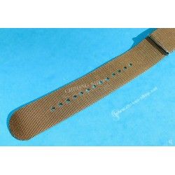 JAMES BOND KHAKI Nylon NATO WATCH BAND Strap Military G-10 BREITLING, IWC, ZENITH, PATEK, TAG HEUER, OMEGA