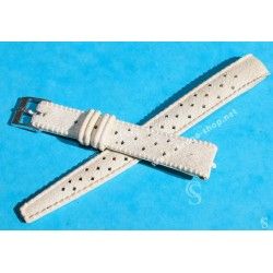 Vintage Black Watch 70's 16mm ALASKA Tropic SUB Dive Strap New Old Stock Watch Band nos