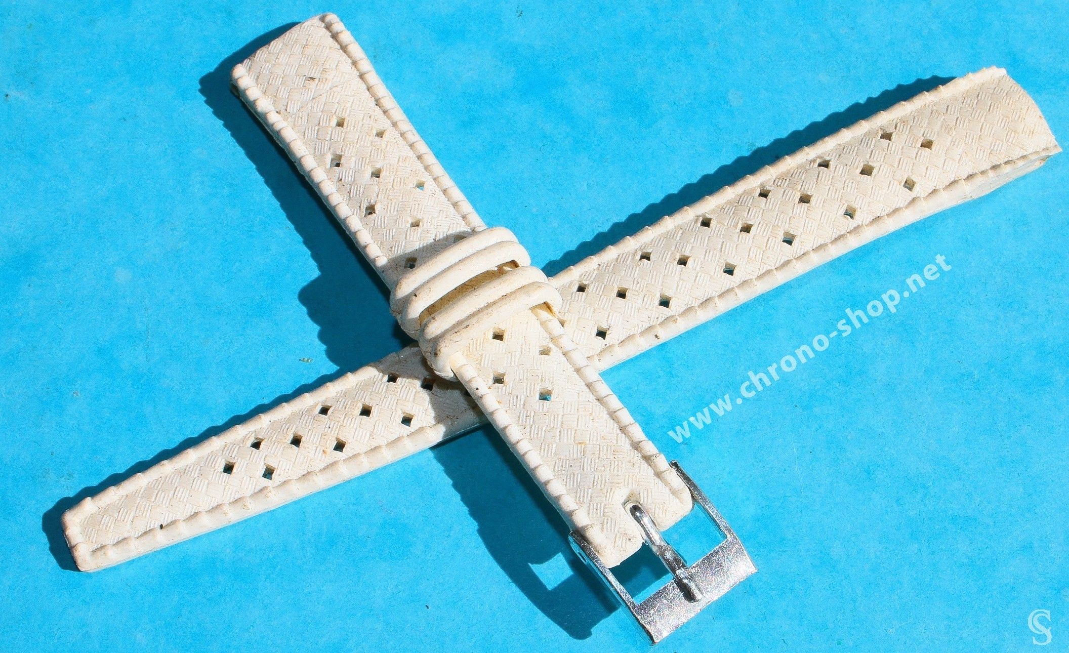 Bracelet De Montre Casio Caoutchouc Plongée - Référence 140 F6 - Longueur ~2.1 Cm - Occasion Très Bon état