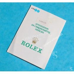 ROLEX GENUINE & RARE 2002 ASIA WARRANTY PAPER WATCHES SUBMARINER DATE 16610 Ref 1000062002