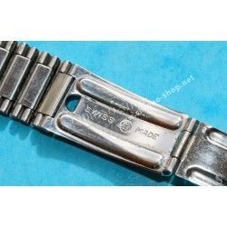 Vintage & RARE 70's Bracelet Bitons Montres NOS 18mm NSA Acier montres vintages ZENITH, TAG Heuer Monaco, Silverstone, Sports