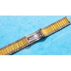Vintage & RARE 70's Bracelet Bitons Montres NOS 18mm NSA Acier montres vintages ZENITH, TAG Heuer Monaco, Silverstone, Sports