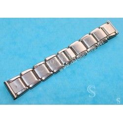 Bracelet EXPANDRO 18mm Vintage de Montres en acier années 60-70 Mesh, milanais Breitling, Omega, heuer, Tissot, IWC, Jaeger
