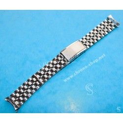 Vintage & Rare 18mm Collectible steel watch bracelet band NOS 1950s/60s UNIVERSAL GENEVE, Breitling, Omega, IWC, Jaeger