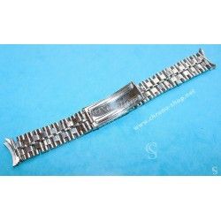 Vintage & Rare 18mm Collectible steel watch bracelet band NOS 1950s/60s UNIVERSAL GENEVE, Breitling, Omega, IWC, Jaeger