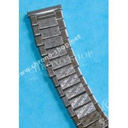 Unsigned flat-link, folded links, 1960s watch Steel band Bracelet for Seamaster 300 Omega Speedmaster