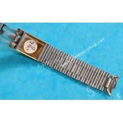 Vintage & RARE 70's Bracelet Bitons Montres NOS 18mm NSA Acier montres vintages ZENITH, TAG Heuer Monaco, Silverstone, Sports