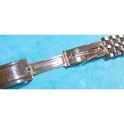 Vintage & Rare RONUK 19mm steel mesh watch bracelet divers band NOS 1950s/60s Breitling, Omega, IWC, Tissot