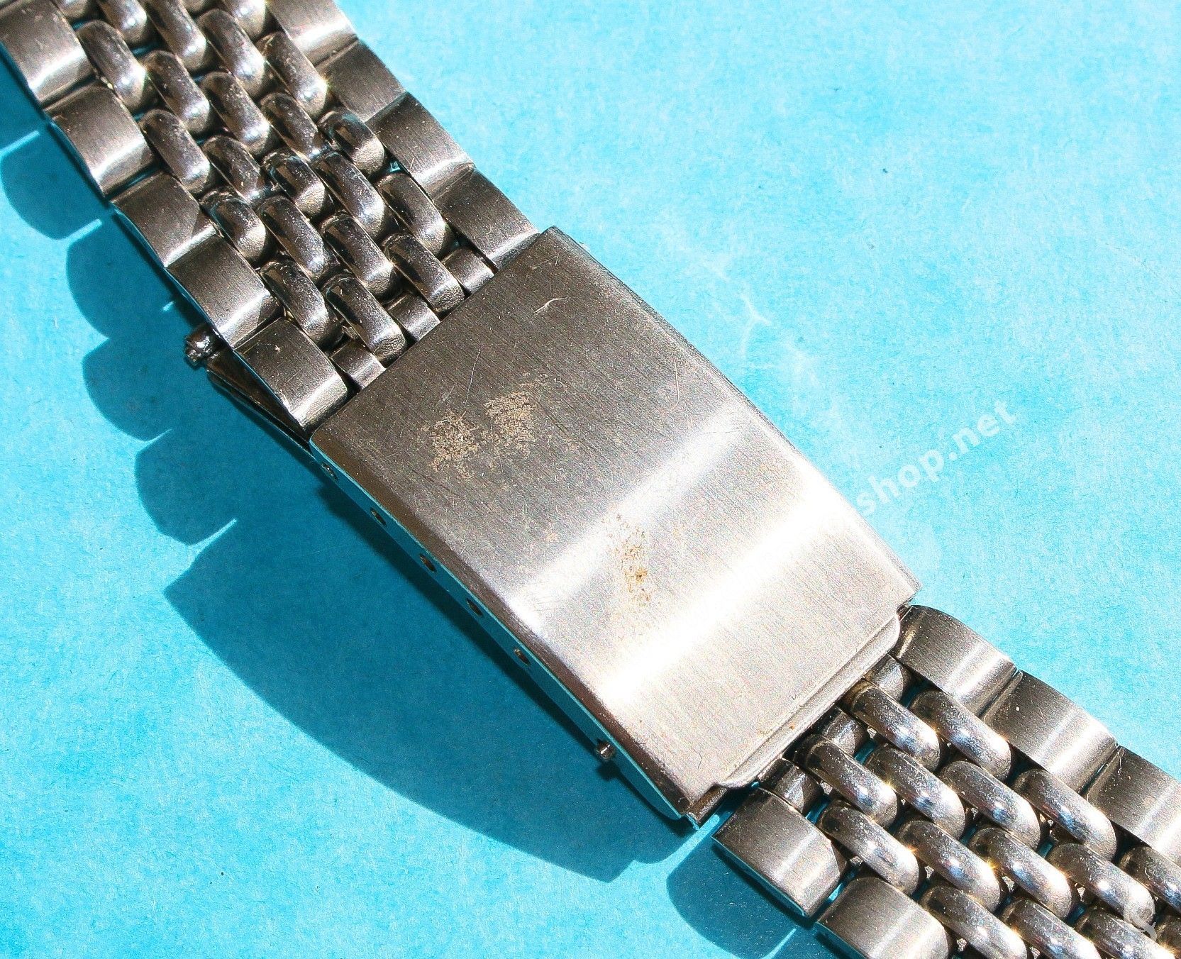 20mm Retro Beads Of Rice Stainless Steel Bracelet