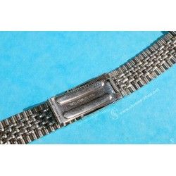 Heuer Chronograph Carrera 2447 Vintage & Collectible steel watch Ssteel bracelet Beads of Rice 18mm 60-70s