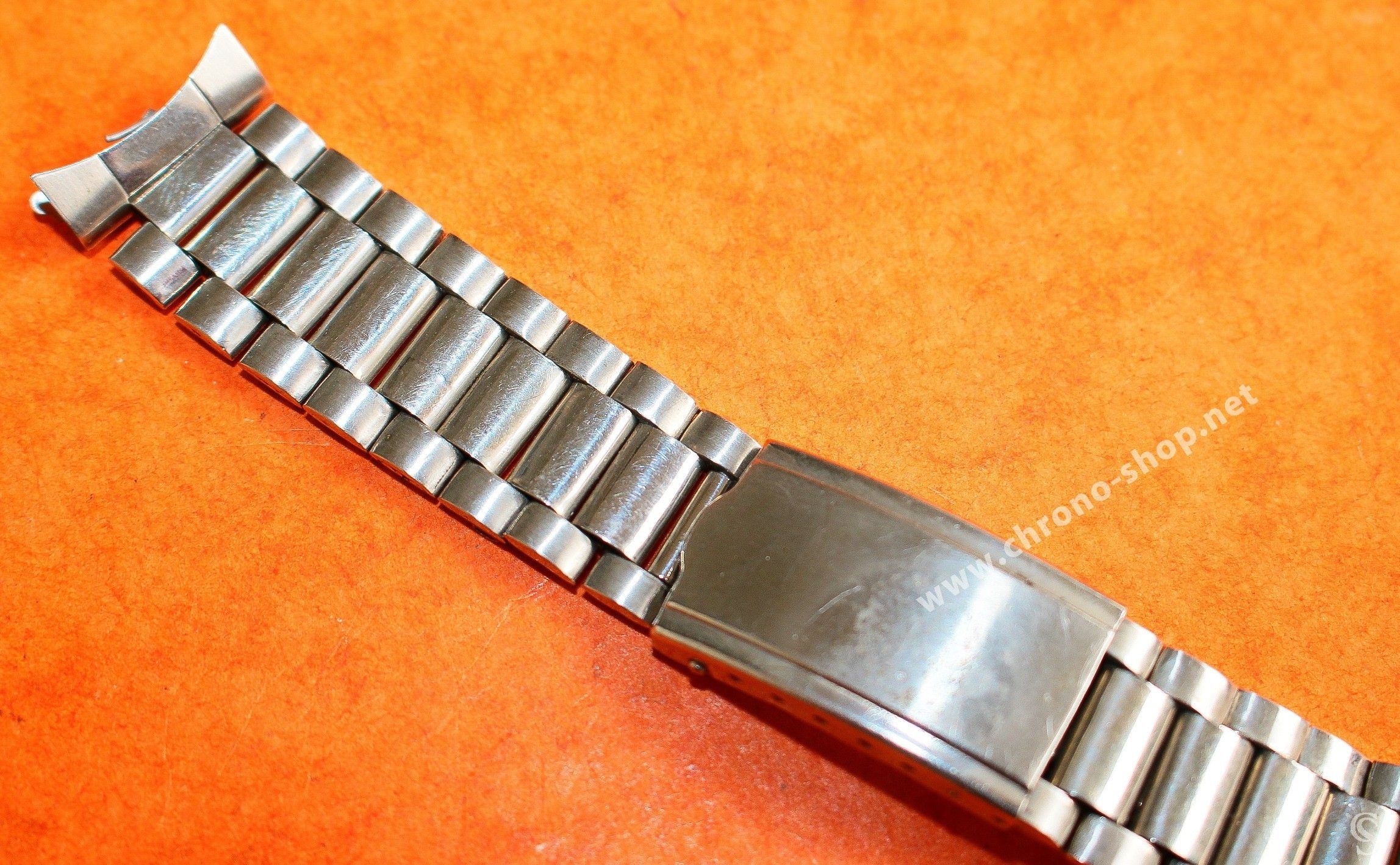 Bracelet De Montre Universal Genève - Acier Chrome Brossé - Neuf Sans étiquette
