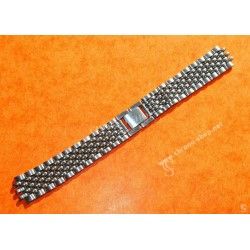 Vintage & Collectible watch Ssteel bracelet Beads of Rice 18mm 60's Rolex,Heuer,IWC,Omega,Breitling,Vacheron