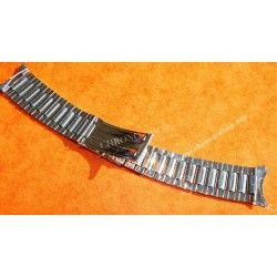 Unsigned flat-link, folded links, 1960s watch Steel band Bracelet for Seamaster 300 Omega Speedmaster