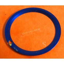 INSERT DE LUNETTE ROLEX SUBMARINER BLEU OR REF 16613-16618-16803-16808