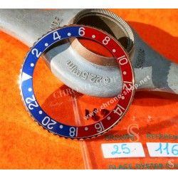 PRISTINE GMT 1675 -16750 BEZEL INSERT PEPSI COLOR