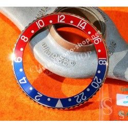 PRISTINE GMT 1675 -16750 BEZEL INSERT PEPSI COLOR