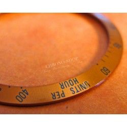 Rare Orange Tudor Monarch Chronograph Watch Bezel Insert tachymeter ref 15900