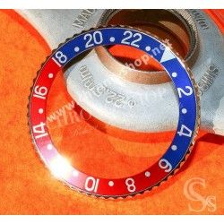 PRISTINE GMT 1675 -16750 BEZEL INSERT PEPSI COLOR