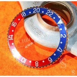 PRISTINE GMT 1675 -16750 BEZEL INSERT PEPSI COLOR