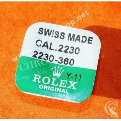 Rolex fourniture montres dames Holorgerie Calibre auto 2230, Roue de secondes ref 2230-360, 360