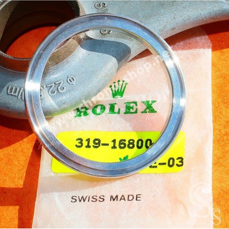 Rolex Watch part NOS Submariner date Retaining glass ring watch 16800, 16610, 168000, 16610LV