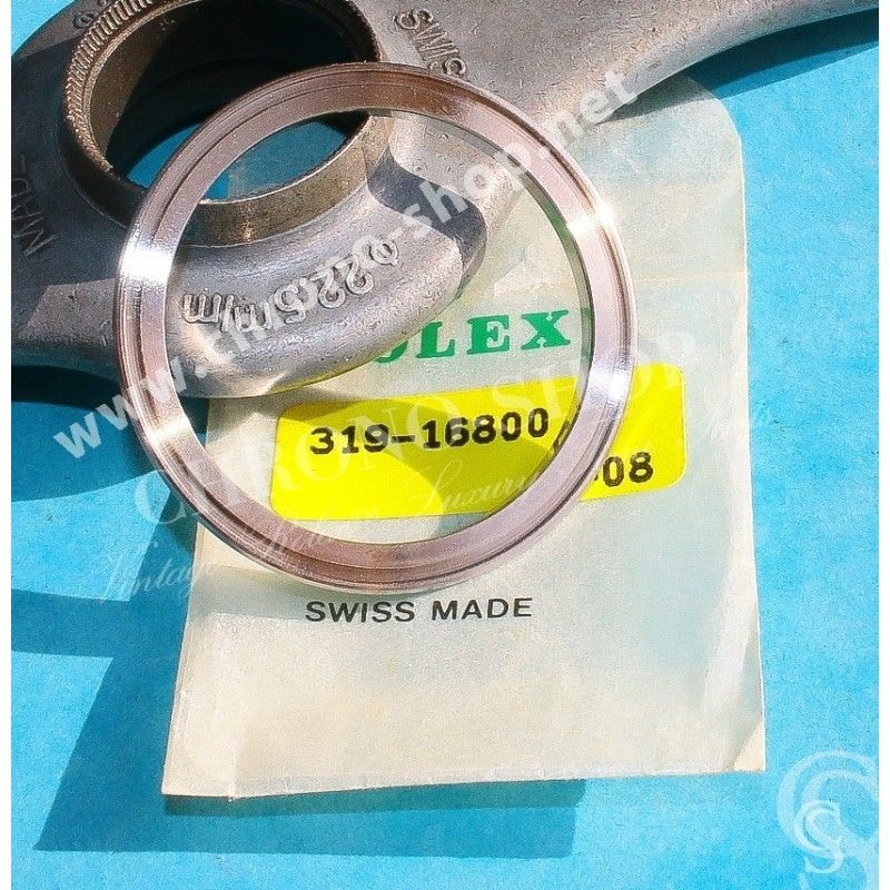 Rolex Watch part NOS Submariner date Retaining glass ring watch 16800, 16610, 168000, 16610LV