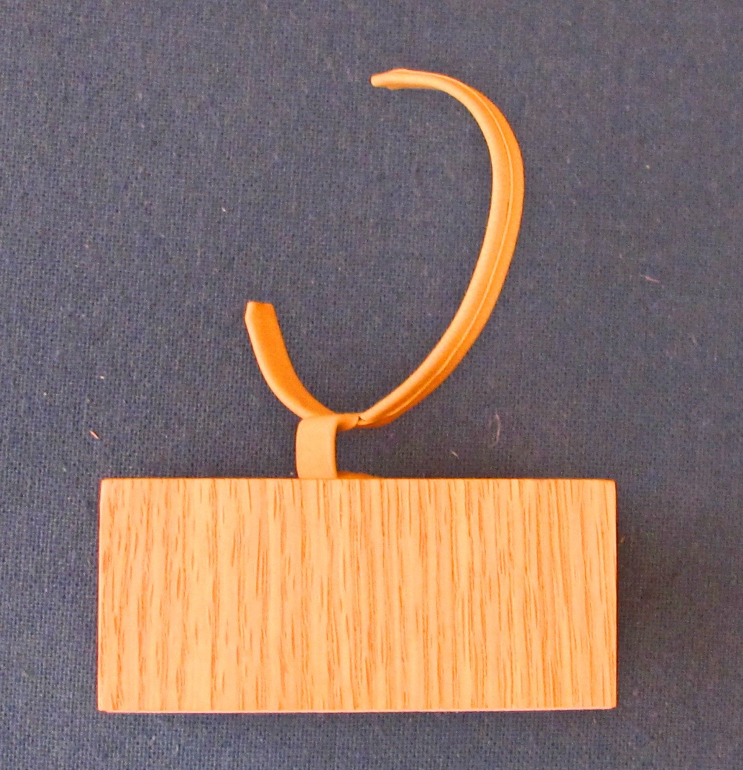 Présentoir Stand Bois Vernis - Brésil - 8.6 X 4.2 Cm - Occasion