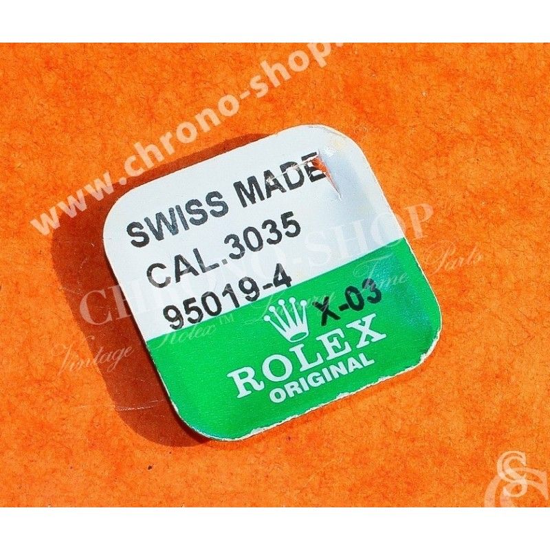 ROLEX Fourniture horlogerie,Ressort pour Chaton de Balancier sus / sous NEUF ref 95019-4, calibre 3035, 95019