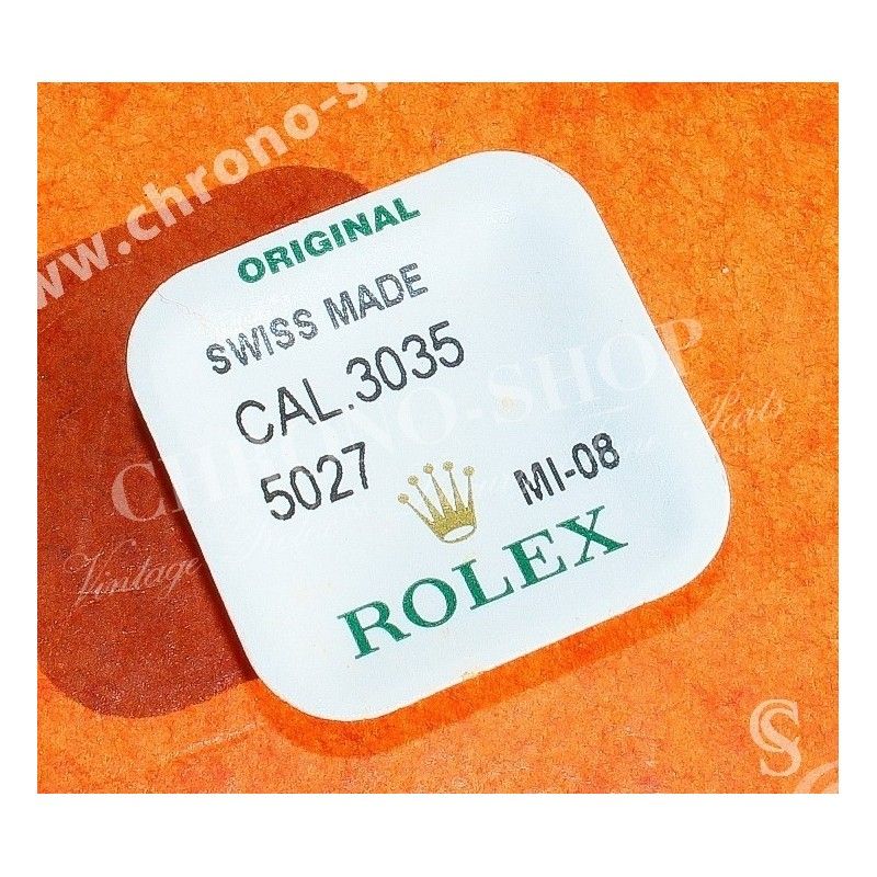 Rolex fourniture horlogère montres ref 5027 pignon coulant calibres automatiques 3000, 3035 Ref 3035-5027