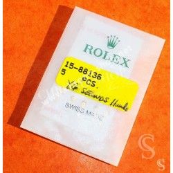 Rolex Rare 1 x  Aiguille Seconde Or jaune Montres Submariner Date 16808, 16803, 16613, 16618 Luminova Ref 15-88136