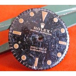 Vintage Cadran Rolex 5513 5512 Gilt Submariner meters first laqué