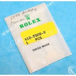 Rolex Fourniture pièce détachée 2 x aiguilles luminova or blanc montres vintages AIR-KING 5500 ref 410-5500-0