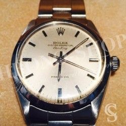 Rolex Fourniture pièce détachée 2 x aiguilles luminova or blanc montres vintages AIR-KING 5500 ref 410-5500-0