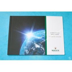 ROLEX MODERN BROCHURE SERVICE FACTORY 10 STEPS BOOKLET SUBMARINER, GMT, DAYTONA, EXPLORER WATCHES